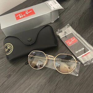 Ray-Ban Sunglasses – Gold – New